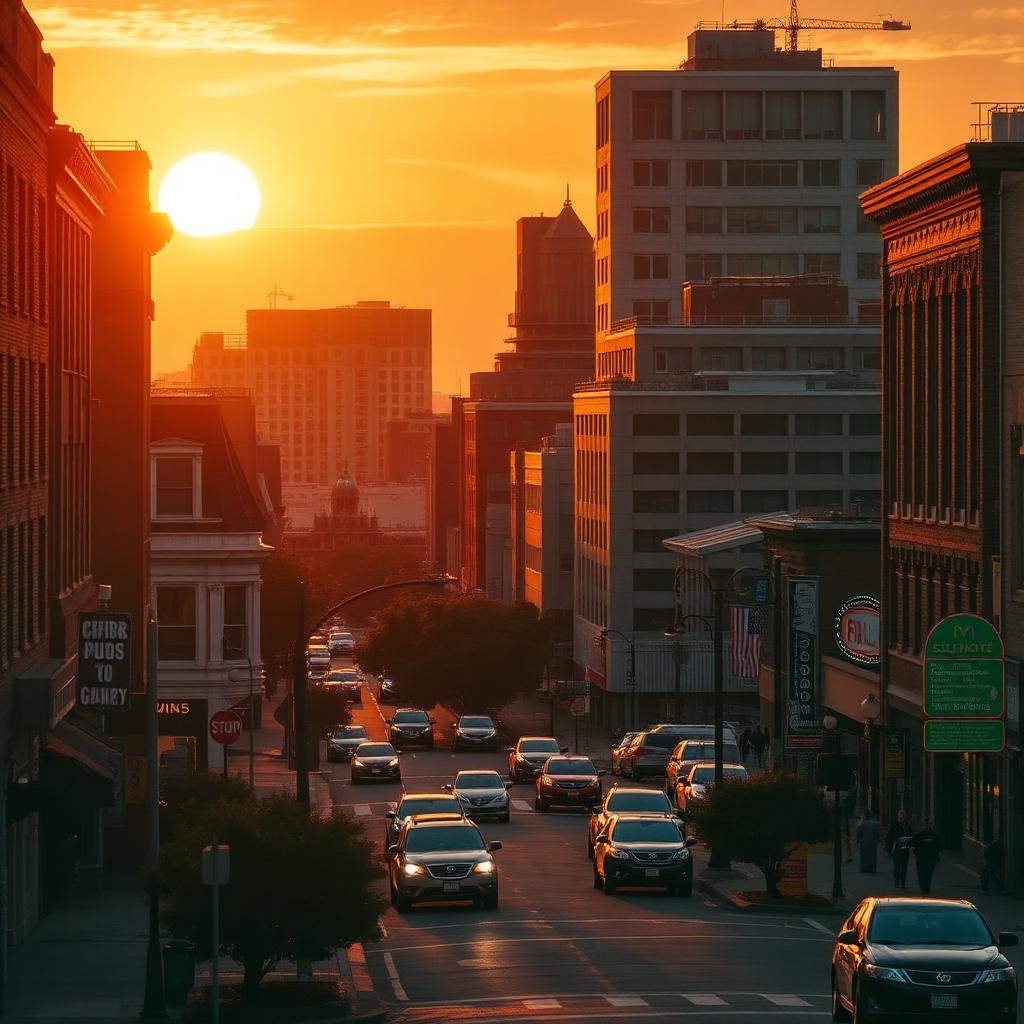 Birmingham skyline